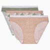 Γυναικείο mini slip DIM - Κανονικό - Οικολογικό βαμβάκι - 3 pack - Multi Color