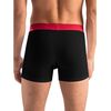 Ανδρικό Boxer Levi's - Fashion λάστιχο - Μαύρο Κόκκινο - 2 pack - Regular Fit - Cotton