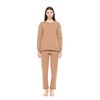 Γυναικεία Φόρμα Pink Label - Χρυσή Φούτερ - Polyester  - Regular Fit