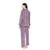 Γυναικεία Πυτζάμα σεμιζιέ Pink Label - Μωβ - Soft Velvet - Polyester  - Regular Fit