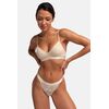 Γυναικεία Bralette Dorina - 1+1 ΔΩΡΟ - Γεωμετρική Δαντέλα - Πράσινο - Μπεζ -  Polyamide - Regular Fit