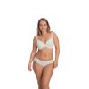 Σουτιέν Dorina Lila - 1+1 ΔΩΡΟ - Γκρι & Ιβουάρ - Cotton -  Μεγάλα μεγέθη - Cup D E