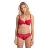 Γυναικείο Hipster Slip Dorina Ward - Κόκκινο - Δαντέλα