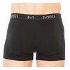 Ανδρικό boxer MEI - Μαύρο Cotton - Φαρδύ εξωτερικό λάστιχο