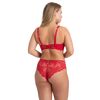Γυναικείο Hipster Slip Dorina Ward - Κόκκινο - Δαντέλα