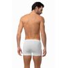 Ανδρικό Boxer Minerva - Sporties - Λευκό - Εσωτερικό Λάστιχο - 3 pack - Regular Fit - Cotton