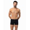Ανδρικό Boxer Minerva Sporties - Μαύρο - Φαρδύ Λάστιχο - Regular Fit - Cotton