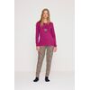 Γυναικεία πυτζάμα Noidinotte - Φούξια - Animal Print παντελόνι - Regular Fit - Cotton