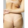 Γυναικείο Boxer slip Simone Pérèle - Μπεζ δαντέλα - Χωρίς ραφές - Polyamide - Regular Fit