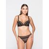 Γυναικείο Σουτιέν  Push-Up Luna - Μαύρο - Δαντέλα - Cup B - Polyamide - Regular Fit
