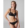 Γυναικείο Tanga slip Simone Pérèle - Μαύρη δαντέλα - Χωρίς ραφές - Polyamide - Regular Fit