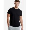 Walk Ανδρικό t-shirt - Μαύρο - Κοντό μανίκι - Cotton - Regular Fit