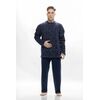 Ανδρική πυτζάμα Galaxy - Marine print - Πατιλέτα - Regular Fit - Cotton