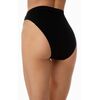 Γυναικείο Brazil slip Minerva - Μαύρο - Ψηλόμεσο - 2 Pack - Regular Fit - Cotton