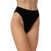 Γυναικείο Brazil slip Minerva - Μαύρο - Ψηλόμεσο - 2 Pack - Regular Fit - Cotton
