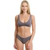Γυναικείο brazil slip Walk - Δαντέλα - Μονόχρωμο Brief από ίνες bamboo - Regular Fit - 2 pack