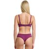 Γυναικείο brazil slip Walk - Δαντέλα - Μονόχρωμο Brief από ίνες bamboo - Regular Fit - 2 pack
