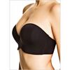 Σουτιέν στράπλες Wonderbra Ultimate - Μαύρο χωρίς ραφές - Μεγάλα μεγέθη - Cup D E