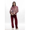 Γυναικεία πυτζάμα Galaxy - Fleece - Σάπιο μήλο Print - Regular Fit - PolyesterΓυναικεία πυτζάμα Galaxy - Fleece - Σάπιο μήλο Print - Regular Fit - Polyester