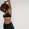 Σουτιέν Push up Dorina Michelle - Μαύρο με ενίσχυση - Χωρίς Ραφές -Τέλειο Κράτημα.