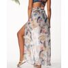 Γυναικείο Beachwear Rock Club - Φούστα παρεό - White print
