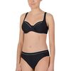 Σετ Γυναικείο μαγιό Naturana - Μαύρο Μπικίνι - Plus size - Χωρίς Ενίσχυση - E cup