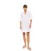 Γυναικείο Beachdress Pink Label -  Φόρεμα με κοφτό κέντημα - ΛΕΥΚΟ - Regular Fit - CottonΓυναικείο Beachdress Pink Label -  Φόρεμα με κοφτό κέντημα - ΛΕΥΚΟ - Regular Fit - Cotton