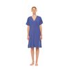 Γυναικείο Νυχτικό Pink Label -  Cosmos Blue - Κοντό Μανίκι - Bamboo