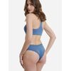 Γυναικείο brazil slip Walk με σχέδια - Δαντέλα - Brief από ίνες bamboo - 2 pack