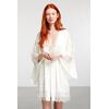 Σετ ρόμπα & νυχτικό Penye Mood  - Εκρού - Σατέν