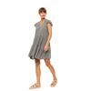 Γυναικείο Beachdress Pink Label -  Φόρεμα - Oil Green - Regular Fit - Viscose