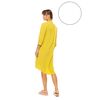 Γυναικείο Beachdress Pink Label -  Φόρεμα - Λευκό - Regular Fit - Viscose