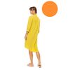 Γυναικείο Beachdress Pink Label -  Φόρεμα - Orange - Regular Fit - Viscose