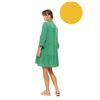 Γυναικείο Beachdress Pink Label -  Φόρεμα - Yellow - Regular Fit - Viscose