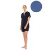 Γυναικεία πυτζάμα Pink Label Cosmos Blue  - Σορτσάκι - Κοντομάνικη - Regular Fit - Bamboo