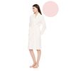 Γυναικεία Ρόμπα Pink Label - Midi - Baby Pink - Bamboo - Regular Fit