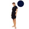 Γυναικείο Beachdress Pink Label -  Φόρεμα Σεμιζιέ - Indigo - Regular Fit - Cotton