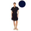 Γυναικείο Beachdress Pink Label -  Φόρεμα Σεμιζιέ - Indigo - Regular Fit - Cotton