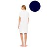 Γυναικείο Νυχτικό Pink Label -  Yacht Blue - Κοντό Μανίκι - Bamboo