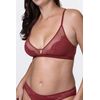 Bralette Dorina Jalsa - 1+1 ΔΩΡΟ - Κόκκινο - Μαύρο - Χωρίς Ενίσχυση