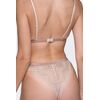 Dorina Γυναικείο Tanga Gala - 1+1 ΔΩΡΟ - Ροζ & Μαύρο - 2 Pack