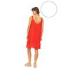 Γυναικείο Beachdress Pink Label -  Φόρεμα - Λευκό - Regular Fit - Viscose