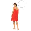 Γυναικείο Beachdress Pink Label -  Φόρεμα - Λευκό - Regular Fit - Viscose