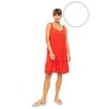 Γυναικείο Beachdress Pink Label -  Φόρεμα - Λευκό - Regular Fit - Viscose