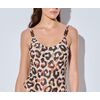 Γυναικείο Lida Ολόσωμο Μαγιό - Animal print - Κανονικό - Regular Fit - Lycra