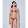 Γυναικείο Lida Σετ Μαγιό - Bronze μπικίνι - Τρίγωνο τοπ - Κανονικό Slip - Regular Fit - Lycra