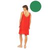 Γυναικείο Beachdress Pink Label -  Φόρεμα - Sea Green - Regular Fit - Viscose