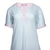 Γυναικεία Πυτζάμα Κάπρι Pink Label - Cotton  - Κοντό Μανίκι