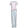 Γυναικεία Πυτζάμα Pink Label - Cotton - Μακρύ Παντελόνι - Κοντό Μανίκι