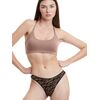 Γυναικείο brazil slip Walk με σχέδια - Brief - ίνες bamboo - 2 pack